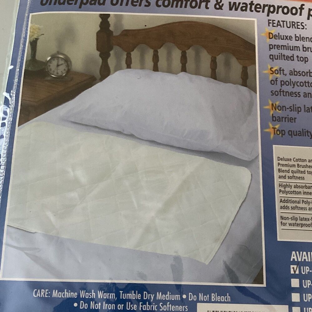 RMS Reusable Washable Underpad Bedding Protection Waterproof 18 in x 24 in - Picture 4 of 10